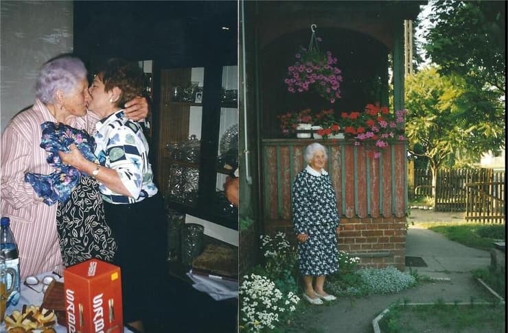 מפגש באוקראינה עם הלנה מזורקביץ שהצילה אותה, שנים רבות אחרי המלחמה