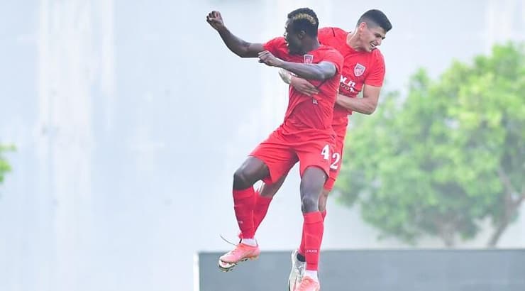 שחקני כפר קאסם חוגגים