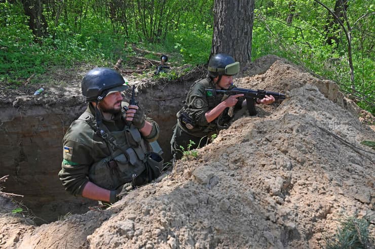 חיילים של צבא אוקראינה מחוז חרקוב