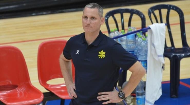 גל גלילי מאמן מכבי ת"א (צילום: איגוד הכדורעף) גל גלילי מאמן מכבי ת"א