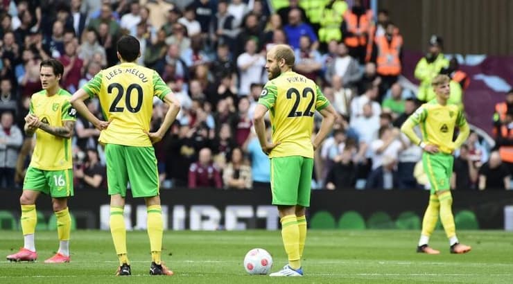 שחקני נוריץ' מאוכזבים (רויטרס) שחקני נוריץ' מאוכזבים