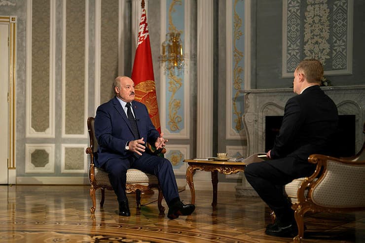 נשיא בלארוס אלכסנדר לוקשנקו ראיון ל AP