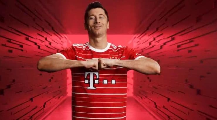 לבנדובסקי והחולצה החדשה