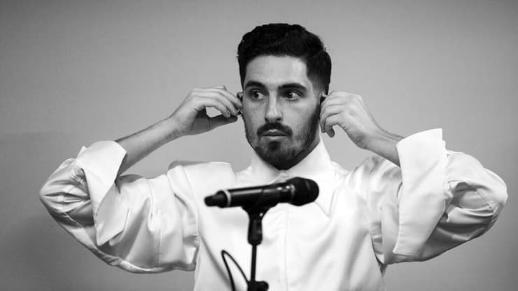 "לי חשוב לא לעשות בושות למדינה שלי". מיכאל בן דוד (צילום: EBU/ ANDRES PUTTING) מיכאל בן דוד בחזרות לאירוויזיון 2022