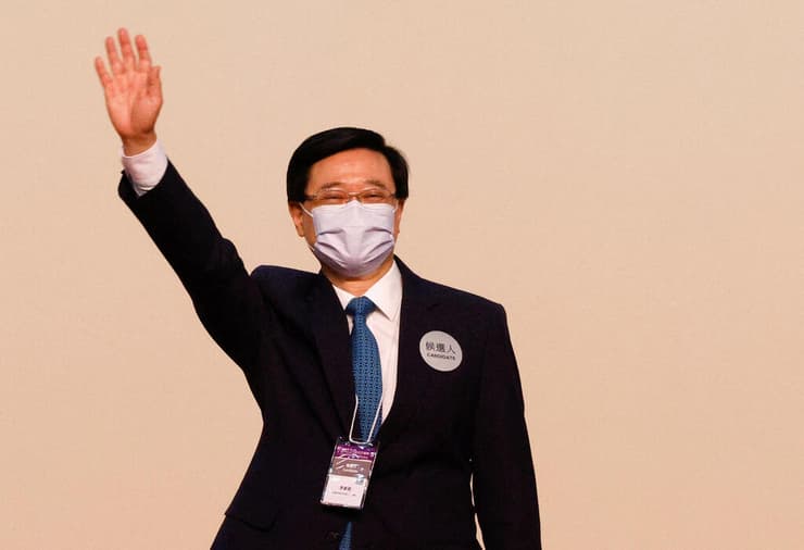 ג'ון לי נבחר ל מנהיג הונג קונג החדש