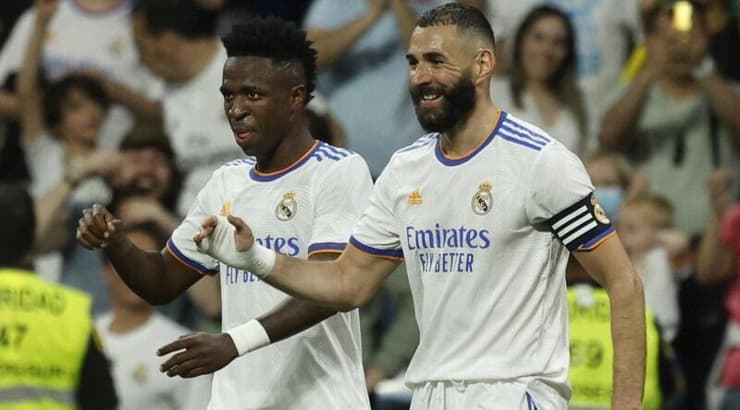 בנזמה ו-ויניסיוס. הצמד הטוב באירופה (רויטרס) בנזמה ו-ויניסיוס. הצמד הטוב באירופה