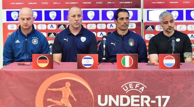 גדי ברומר ומאמני לוקסמבורג, איטליה וגרמניה (חגי מיכאלי) גדי ברומר ומאמני לוקסמבורג, איטליה וגרמניה