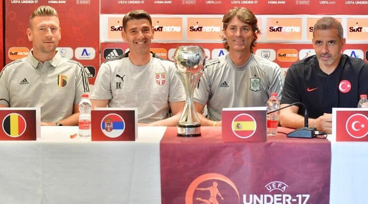 מאמני הנבחרות באליפות אירופה עד גיל 17