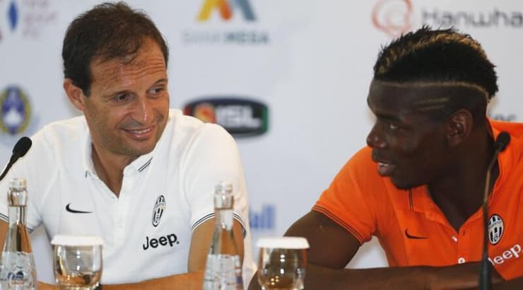 פוגבה ואלגרי. ככה שוכחים? (רויטרס) פוגבה ואלגרי. ככה שוכחים?