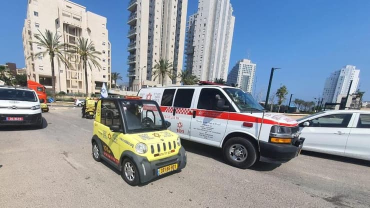 זירת הירי בנתניה