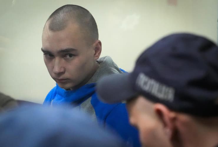 חייל רוסי ודים שישימארין משפט ב קייב אוקראינה
