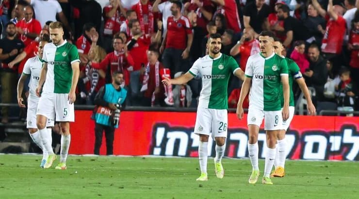 שחקני מכבי חיפה מאוכזבים