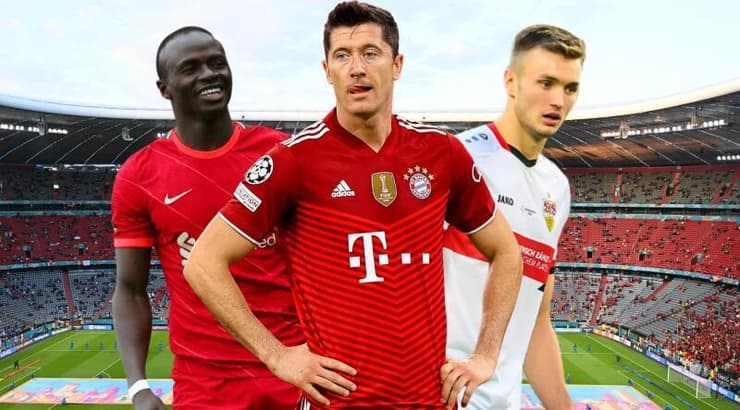 סאשה קלאג'יץ', רוברט לבנדובסקי וסאדיו מאנה (רויטרס) סאשה קלאג'יץ', רוברט לבנדובסקי וסאדיו מאנה