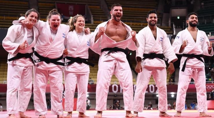 נבחרת הג'ודו בטירוף (רויטרס) נבחרת הג'ודו בטירוף