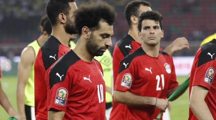 מוחמד סלאח מאוכזב לאחר ההפסד בגמר אליפות אפריקה