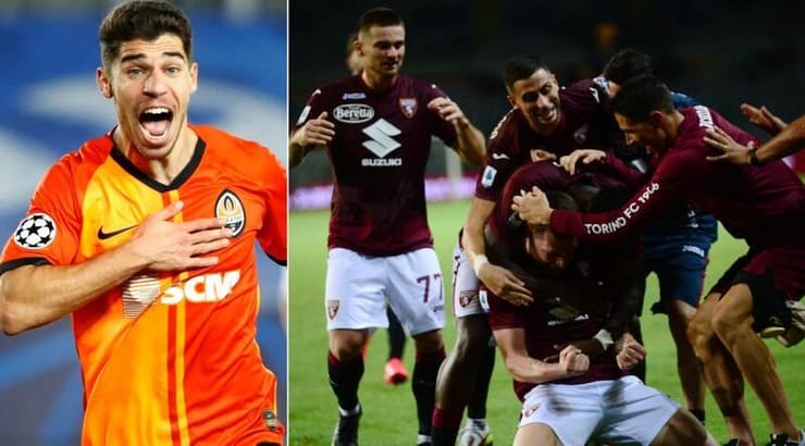 שחקני טורינו ומנור סולומון (רויטרס) שחקני טורינו ומנור סולומון