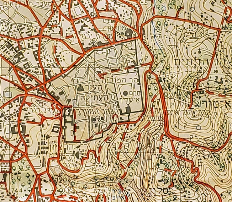 מפת העיר העתיקה, אחרי איחוד העיר