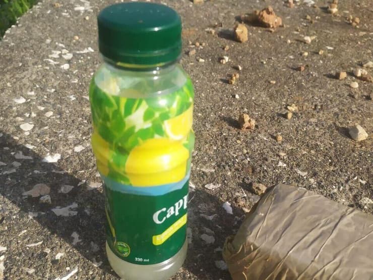 בקבוק השתיה שהפליל את כנופיית מבריחי הרובים מלבנון