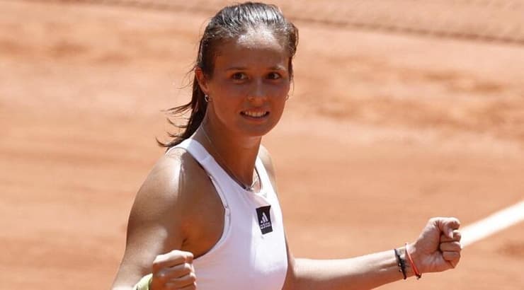 דריה קסטקינה חוגגת (רויטרס) דריה קסטקינה חוגגת