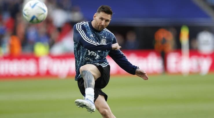 ליאו מסי מתחמם