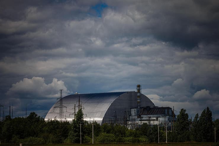 כור מספר 4 בתחנת הכוח הגרעינית צ'רנוביל אוקראינה