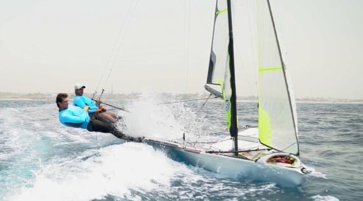 ים ורטהיים ומאור אבו בפעולה על הסירה