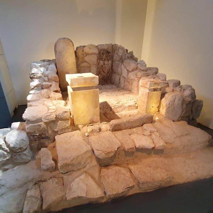 המקדש היהודאי המקורי במוזיאון ישראלי