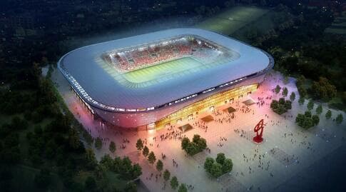 הדמיית האצטדיון בבת ים (יח"צ) הדמיית האצטדיון בבת ים