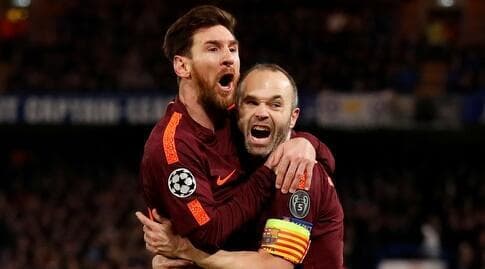 מסי ואינייסטה. השרביט עובר