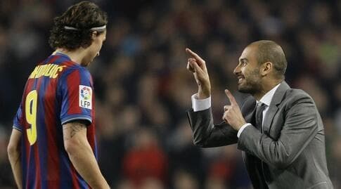 פפ גווארדיולה וזלאטן איברהימוביץ'