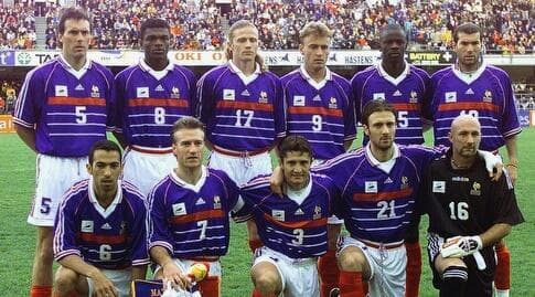 נבחרת צרפת מודל 1998