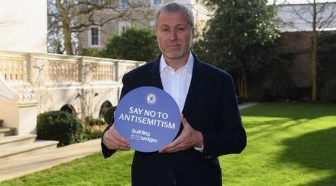 רומן אברמוביץ' עם מסר נגד אנטישמיות