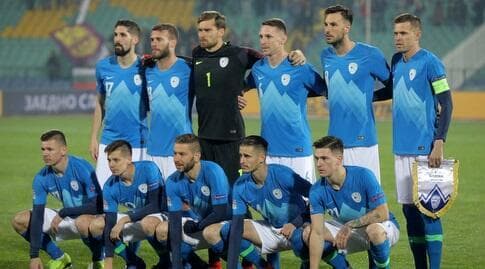 שחקני נבחרת סלובניה (רויטרס) שחקני נבחרת סלובניה