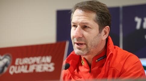 פרנקו פודה במסיבת העיתונאים