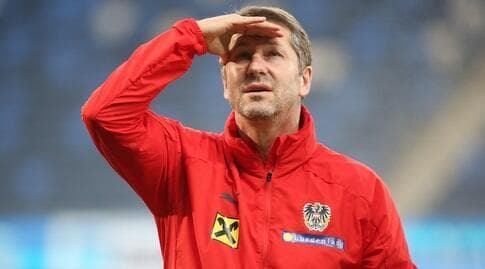 פרנקו פודה באימון אוסטריה