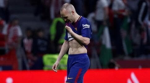 אינייסטה נפרד מברצלונה בדמעות