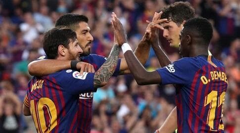 ברצלונה מתעללת בווסקה