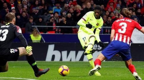 אוסמן דמבלה מכניע את אובלק