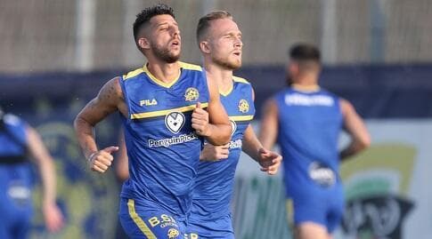 דן גלזר עם דור מיכה. יובילו את הקישור הצהוב גם העונה (רדאד ג'בארה) דן גלזר עם דור מיכה. יובילו את הקישור הצהוב גם העונה