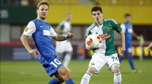 מרסל סביצר במדי ראפיד וינה (רויטרס) מרסל סביצר במדי ראפיד וינה