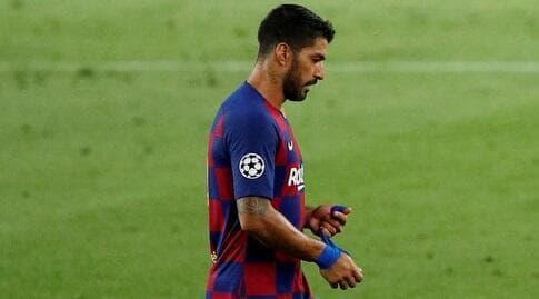 לואיס סוארס מאוכזב