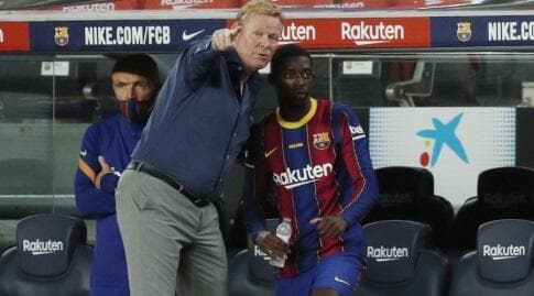 אוסמן דמבלה ורונאלד קומאן