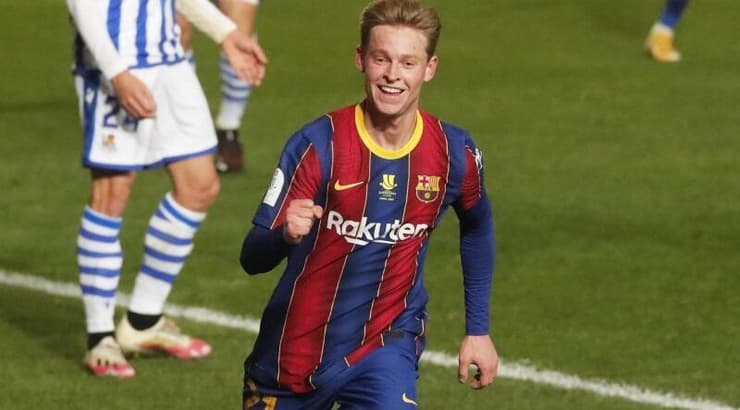 פרנקי דה יונג חוגג