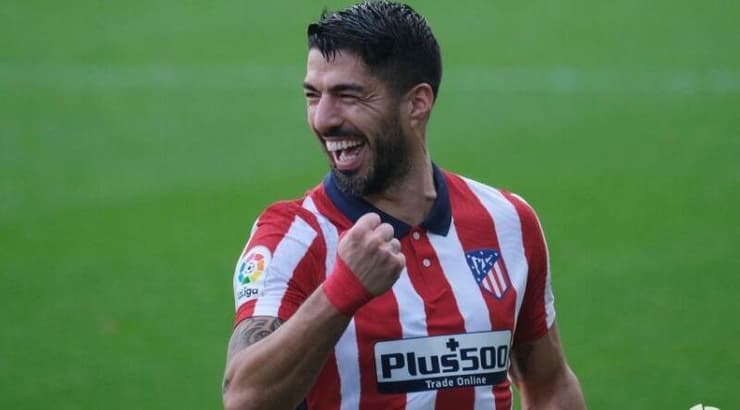 לואיס סוארס חוגג