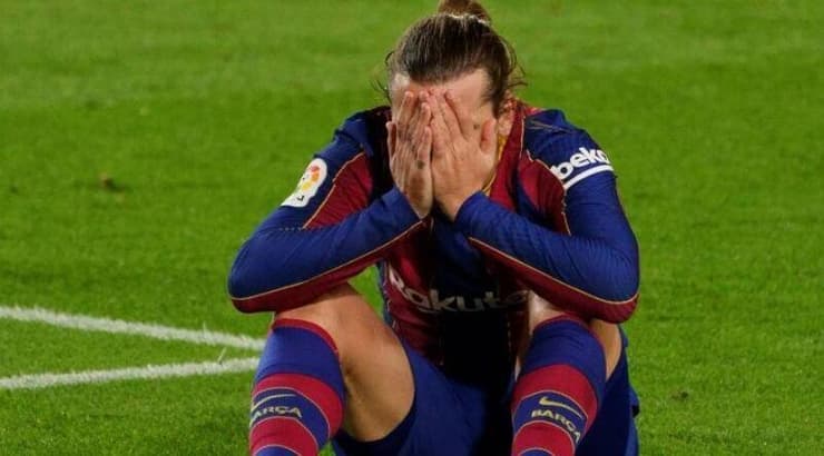 אנטואן גריזמן מתוסכל