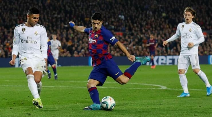 לואיס סוארס כובש מול ריאל מדריד