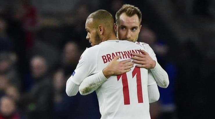 כריסטיאן אריקסן ומרטין בריית'ווייט