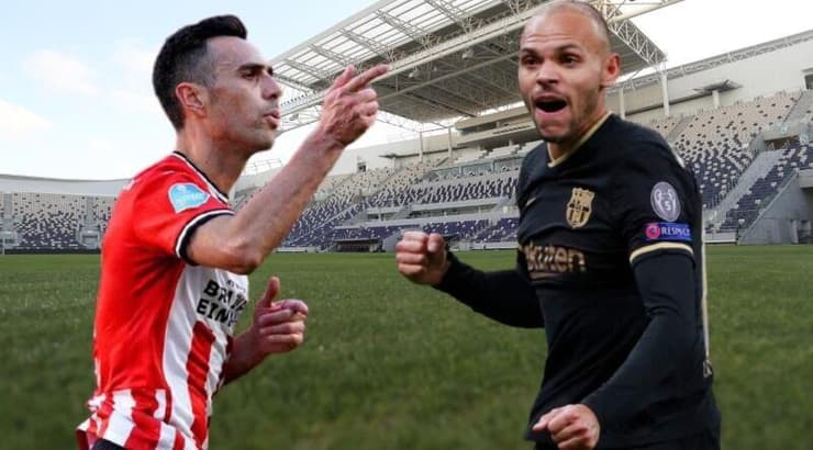 מרטין בריית'ווייט וערן זהבי (רויטרס, רדאד ג'בארה, אתר רשמי פ.ס.וו) מרטין בריית'ווייט וערן זהבי