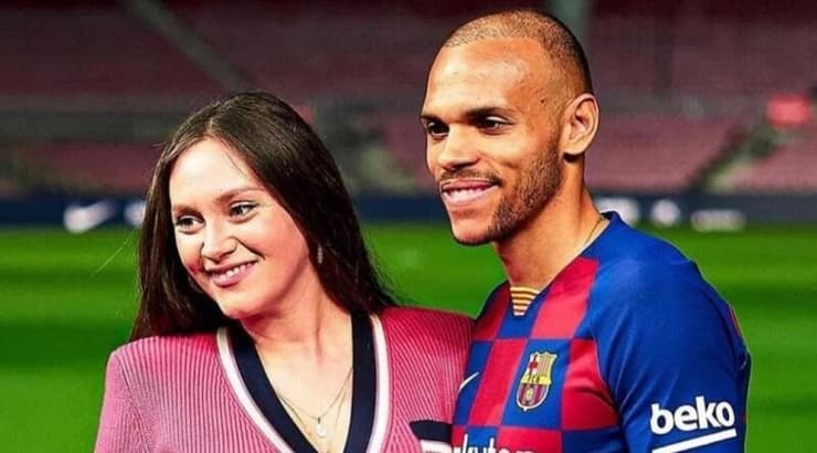 מרטין בריית'ווייט ואשתו אן-לורה