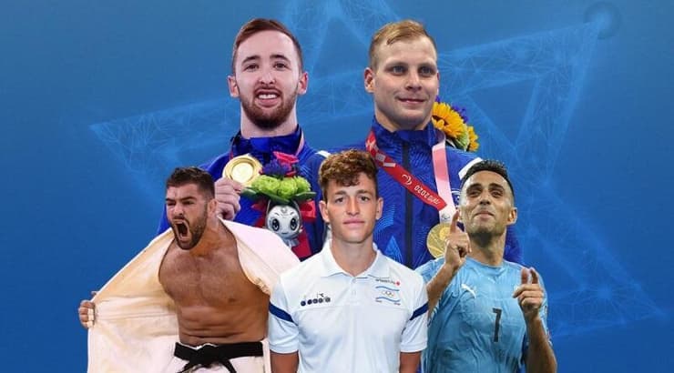 ספורטאי השנה (גרפיקה: ניסים ימין) ספורטאי השנה
